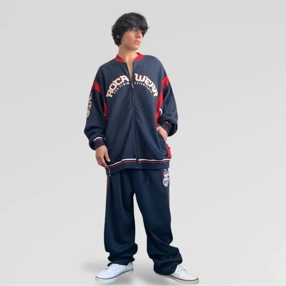 Men’s Rocawear Navy | Vikin Red Tracksuit NWt