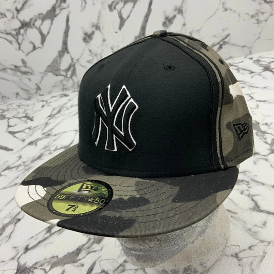 Men's New Era Cap Black | Black Camouflage NY Yankees 59FIFTY MLB