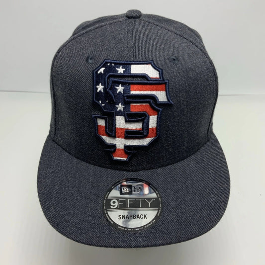 Men's New Era Cap MLB San Francisco Giants Charcoal Grey 9FIFTY Snapback Hat