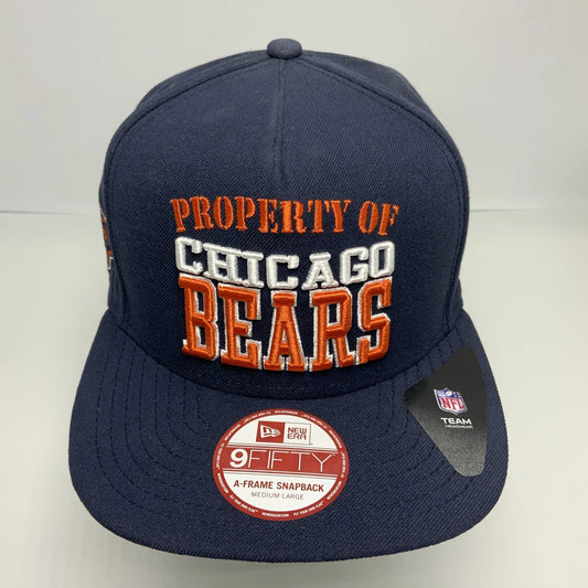 Men's New Era Cap NFL Chicago Bears Blue 9FIFTY Snapback Hat