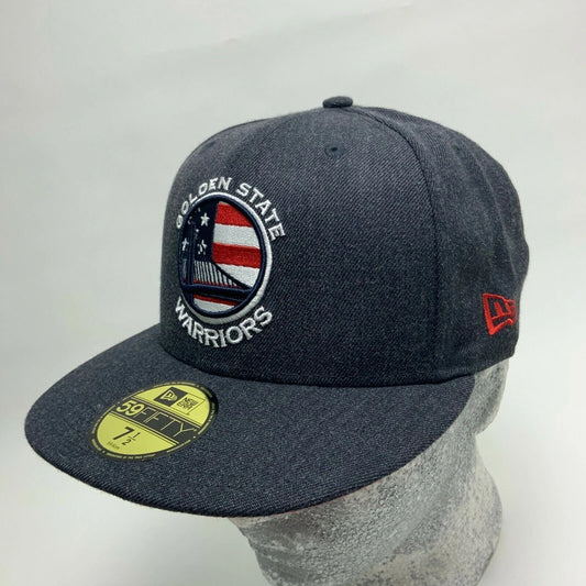 Men's New Era Cap Charcoal Grey | Red | White Golden State Warriors 59FIFTY NBA