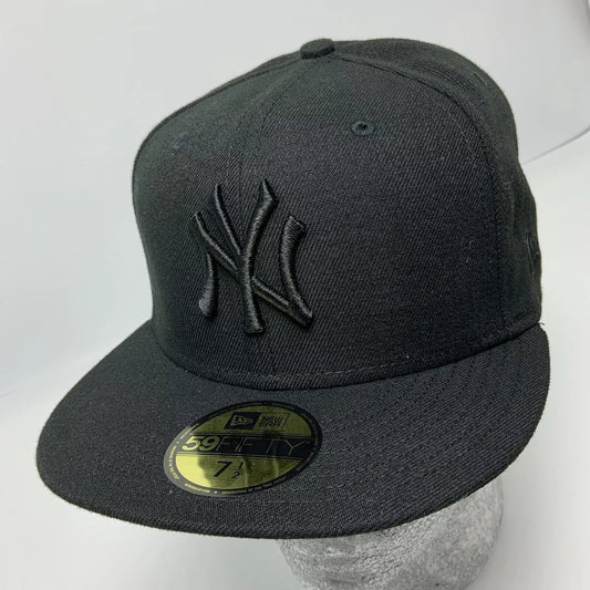 New Era Cap MLB NY Yankees Black 59FIFTY Snapback Hat
