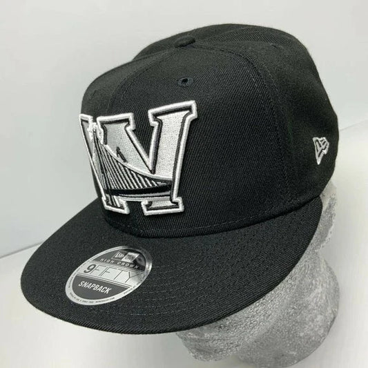 Men's New Era Cap Black | White Golden State Warriors 9FIFTY NBA