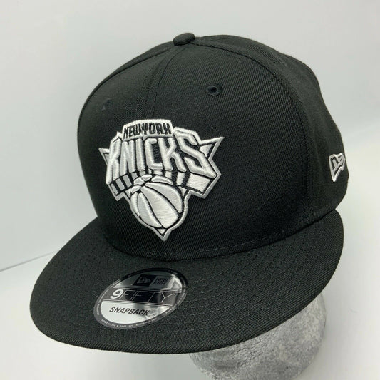 Men's New Era Cap Black | Lt. Grey NY Knicks 9FIFTY NBA
