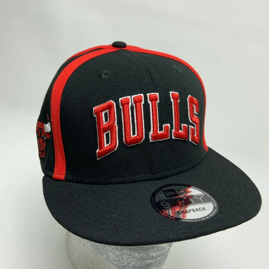 New Era Cap NBA All Chicago Bulls Black Red 9FIFTY Snapback Hat