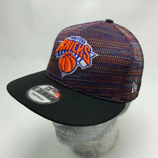Men's New Era Cap Multicolor | Black Straw NY Knicks 9FIFTY NBA