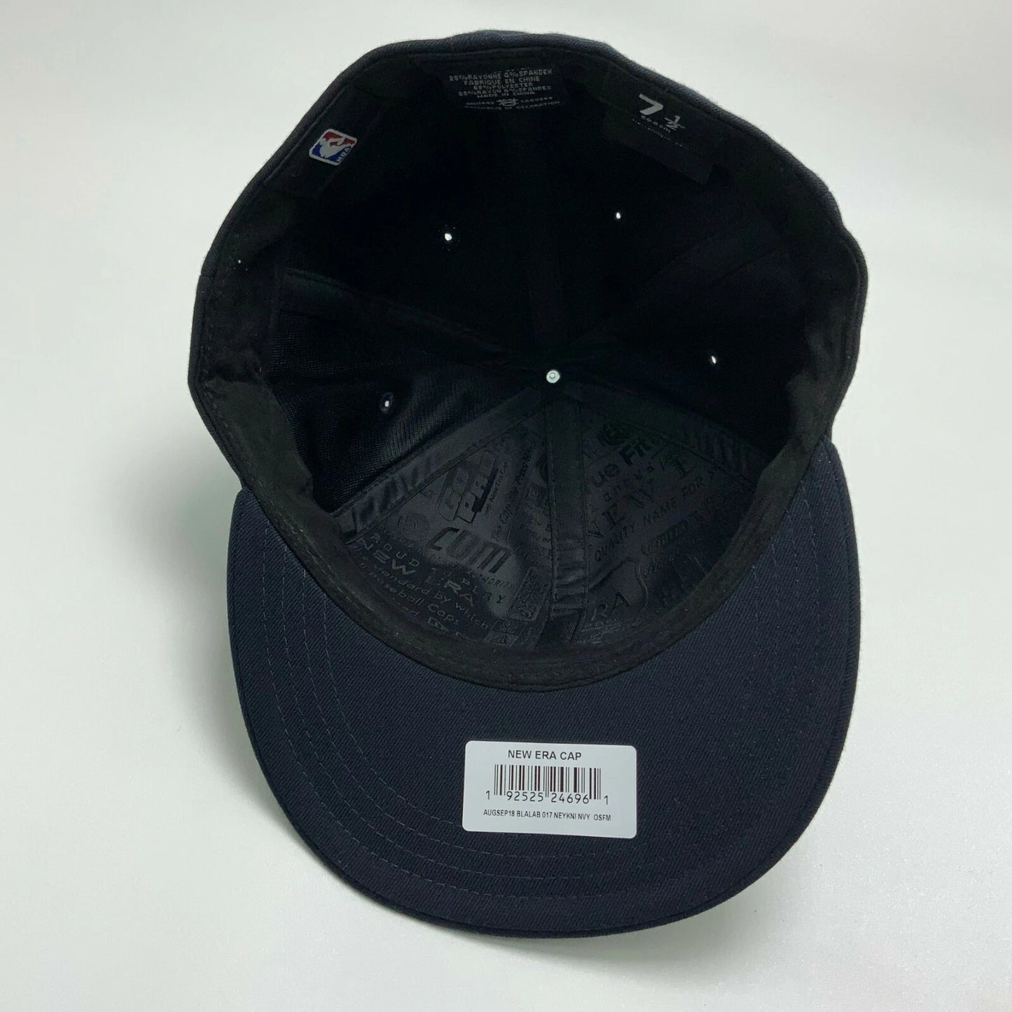 Men's New Era Cap Navy | Silver NY Knicks 59FIFTY NBA