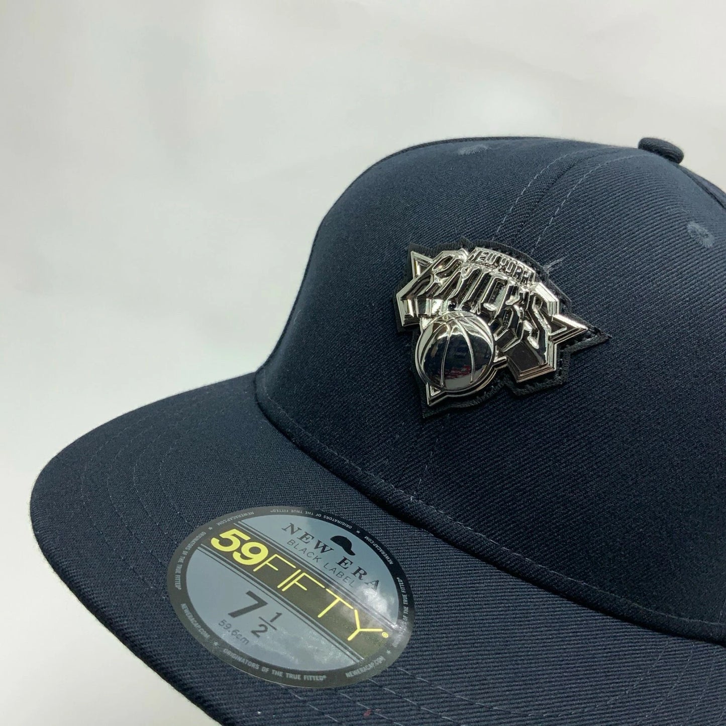 Men's New Era Cap Navy | Silver NY Knicks 59FIFTY NBA