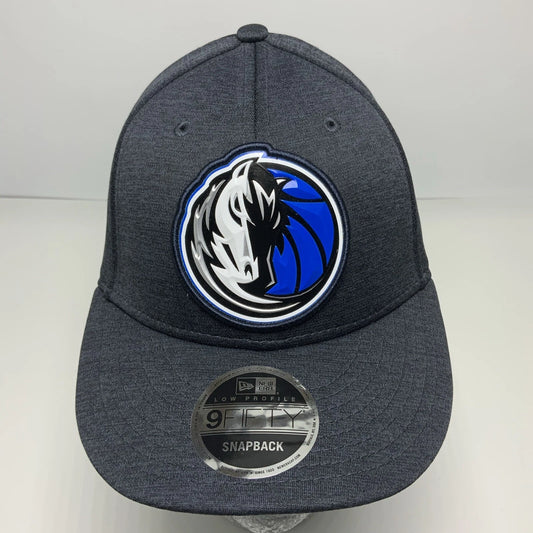 New Era Cap NBA Dallas Mavericks Charcoal Grey 9FIFTY Snapback Hat