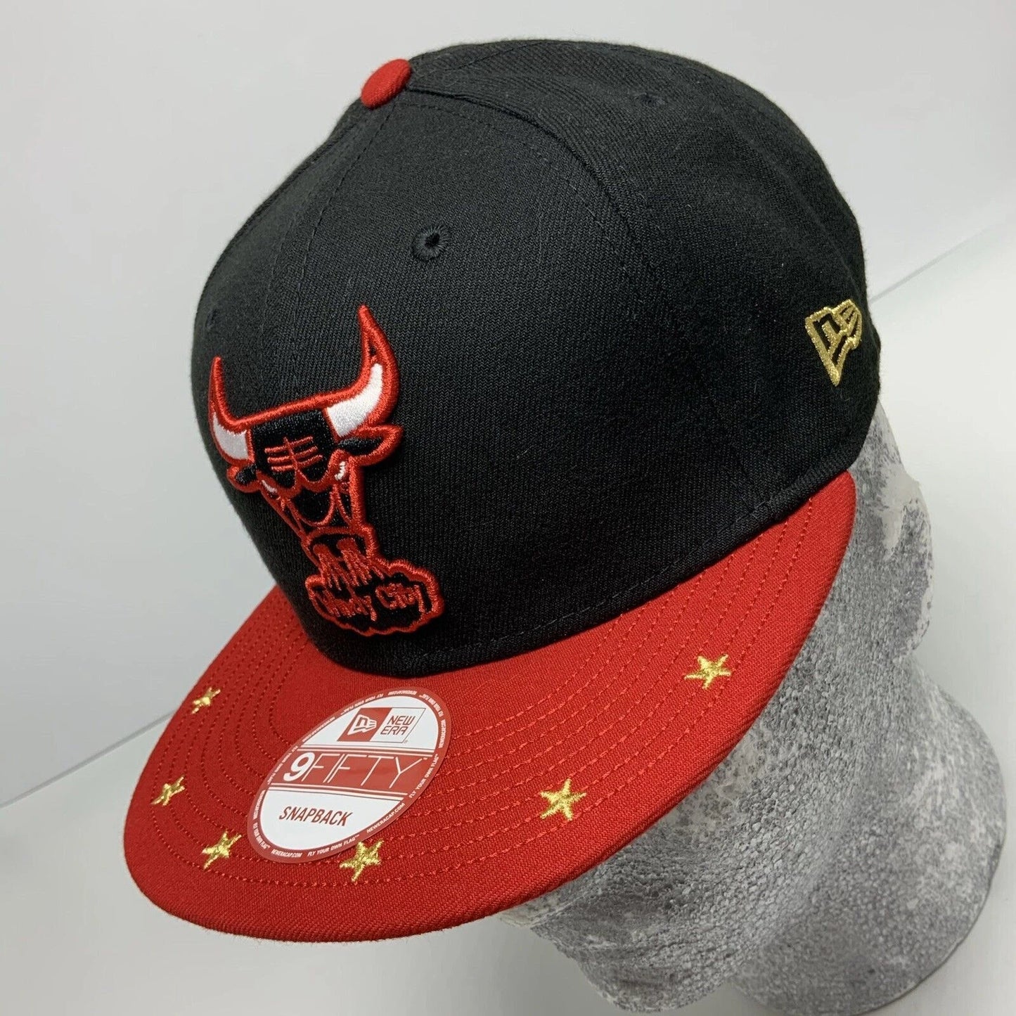 Men's New Era Cap Bk | Rd Chicago Bulls 6-Time Champions 9FIFTY LIMITED EDITION