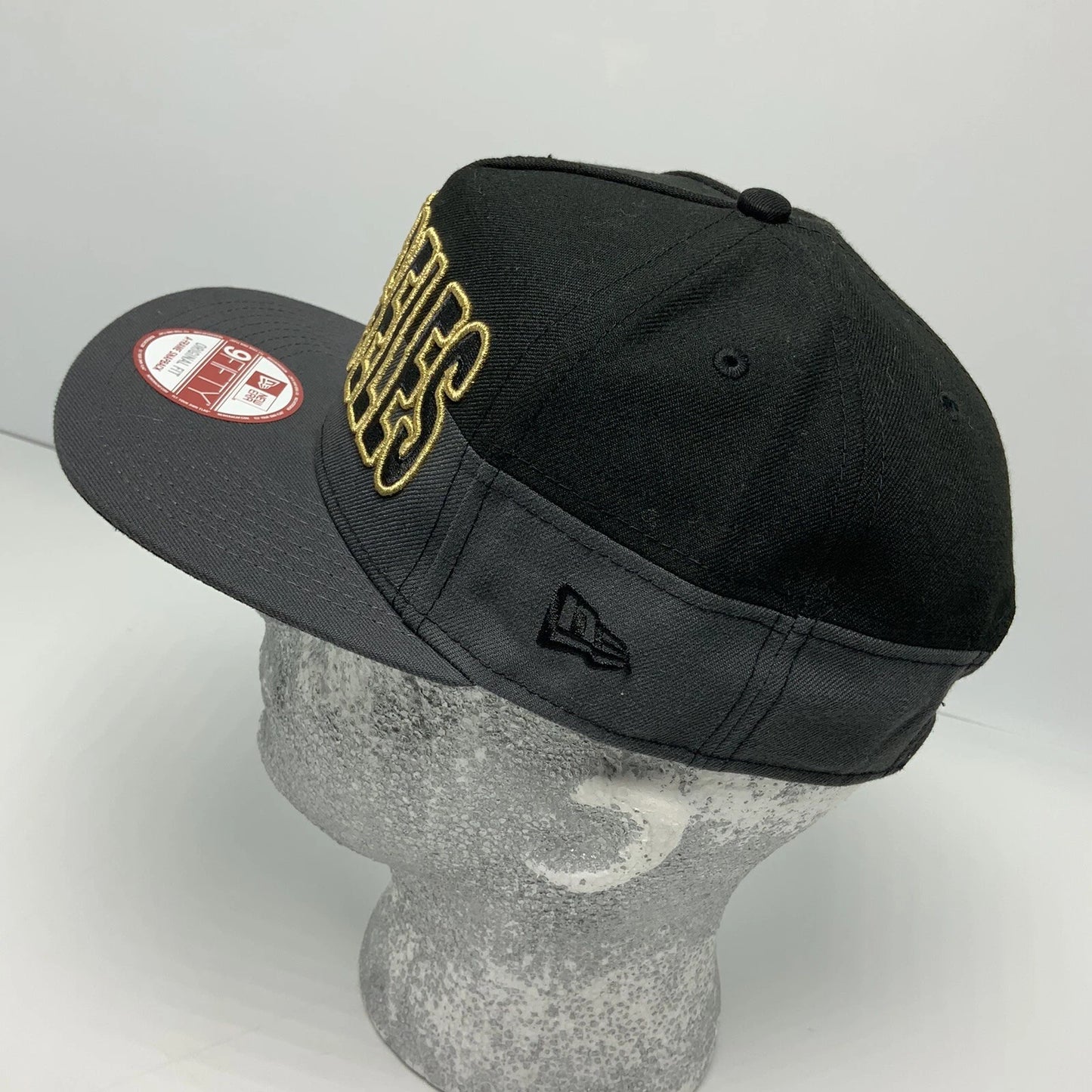 New Era Cap MLB Los Angeles Dodgers Black Charcoal Grey 9FIFTY Snapback Hat