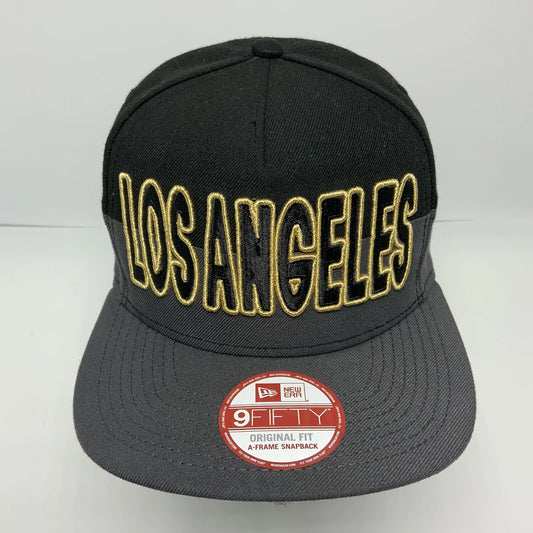New Era Cap MLB Los Angeles Dodgers Black Charcoal Grey 9FIFTY Snapback Hat