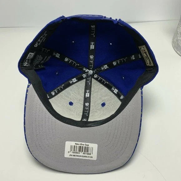 Men's New Era Cap Royal Blue Golden State Warriors 9FIFTY NBA
