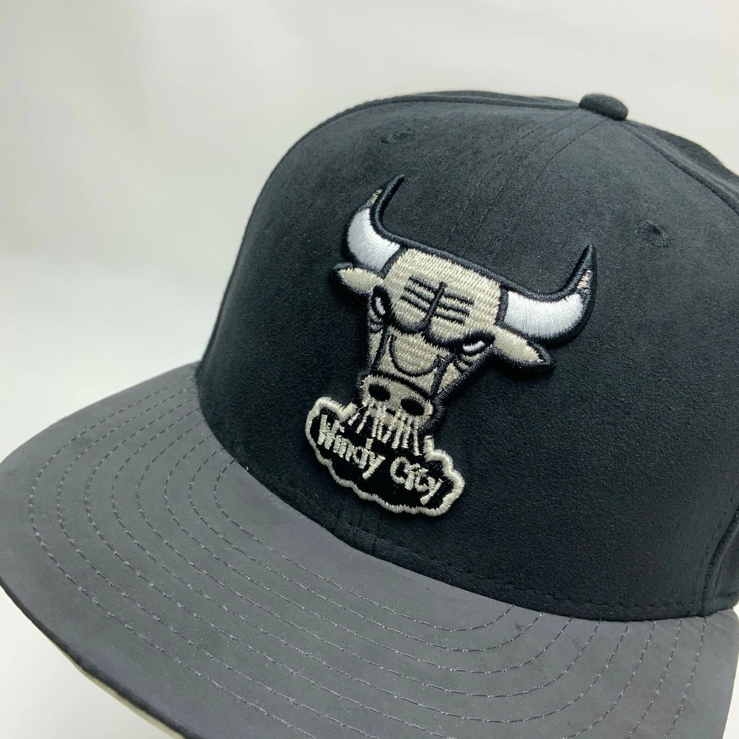 New Era Cap NBA All Chicago Bulls Black Beige 59FIFTY Hat