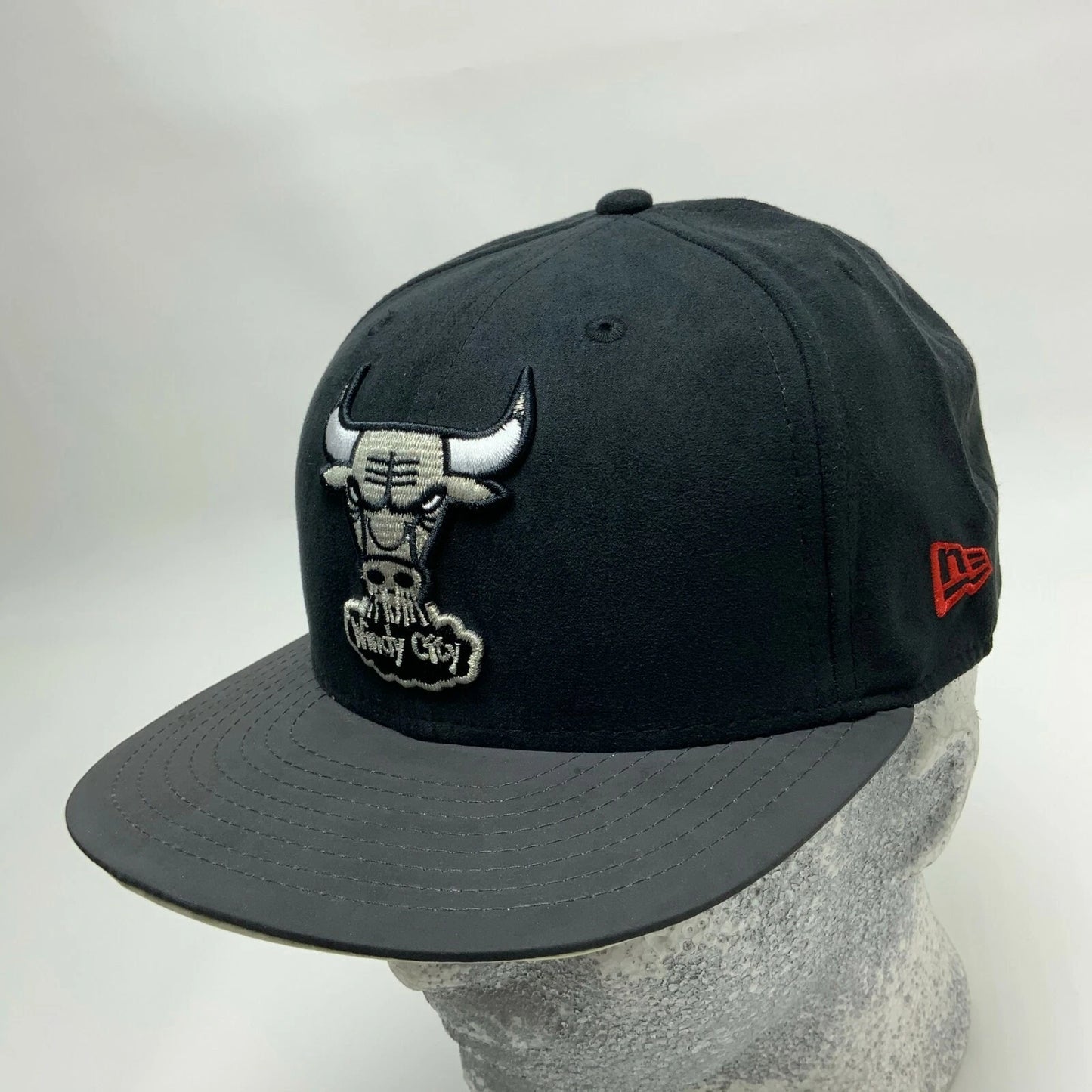 New Era Cap NBA All Chicago Bulls Black Beige 59FIFTY Hat