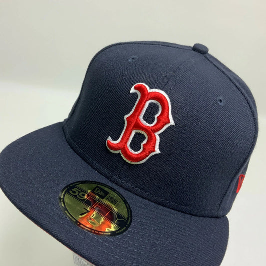 New Era Cap MLB Boston Red Sox Navy Red 59FIFTY Hat