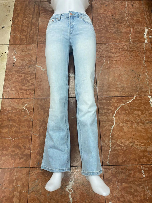 Women's Azzure Sandblast Blue Pockets