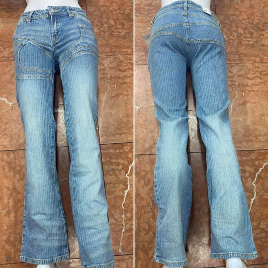 Women's Azzure Mid Blue Pants
