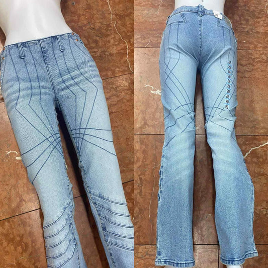 Women's Azzure Sandblast Blue Pants