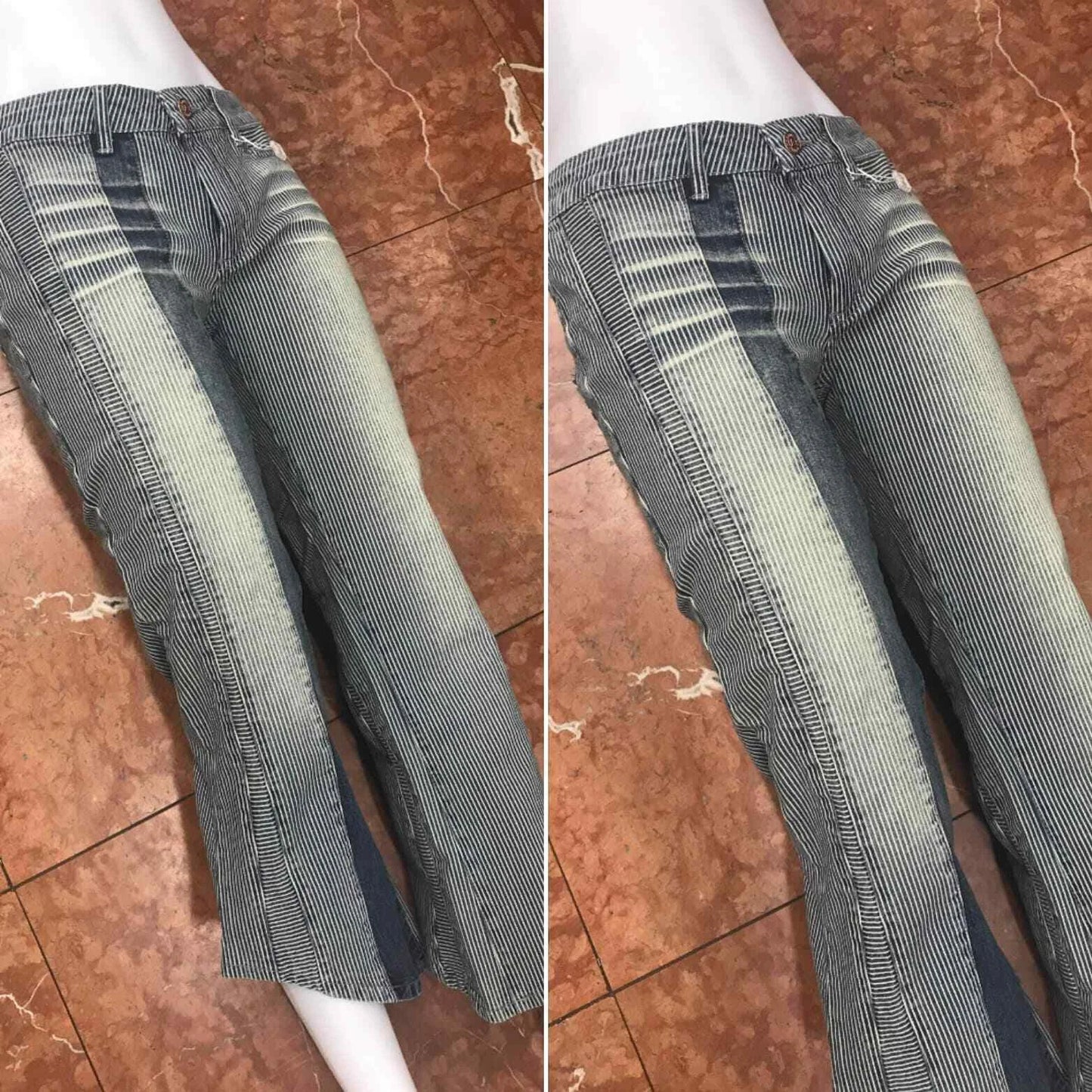 Women's Azzure Vintage Indigo Capri Pants