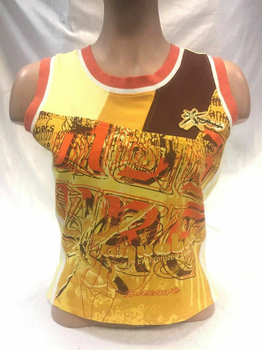 Women's Azzure Yellow | Orange | Brown Top