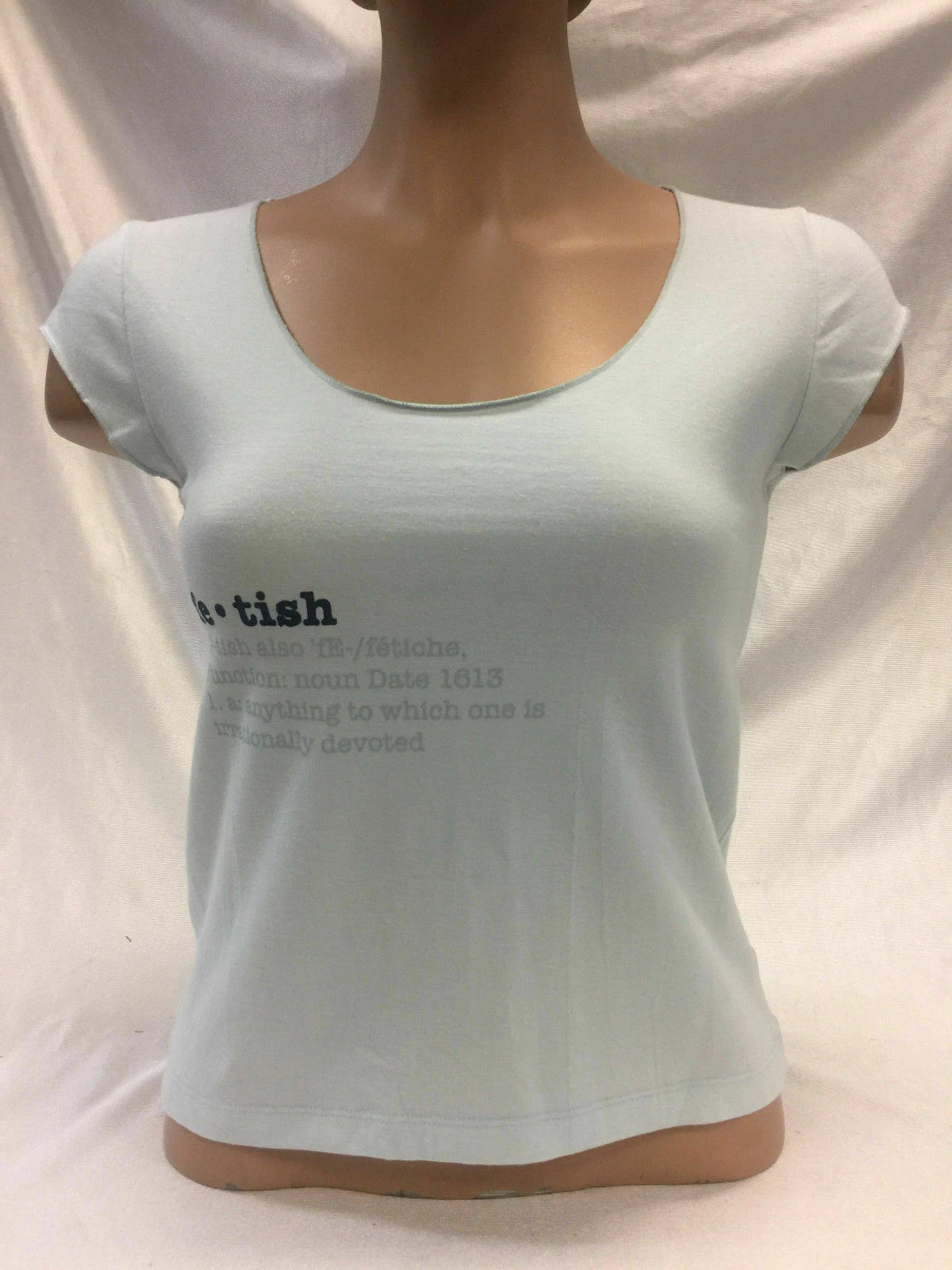Women's Fetish Lt. Blue Tee Shirt