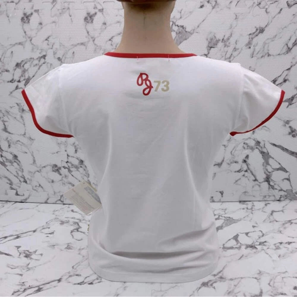 Women's Pepe Jeans Red | White British Flag Tee Shirt NWT