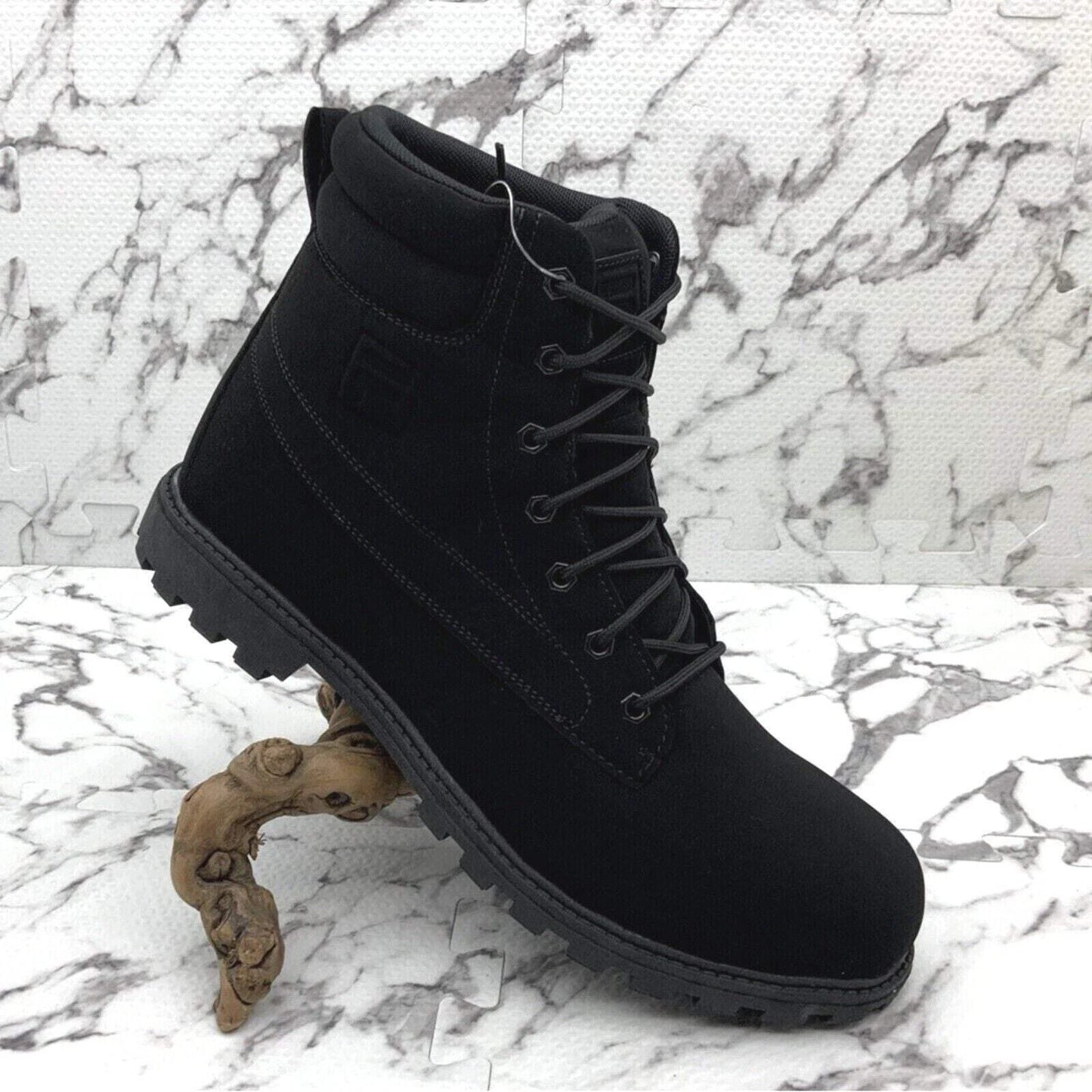 Men's FILA Watersedge Black Casual Hiking Boots NWT