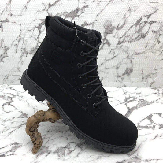 Men's FILA Watersedge Black Casual Hiking Boots NWT