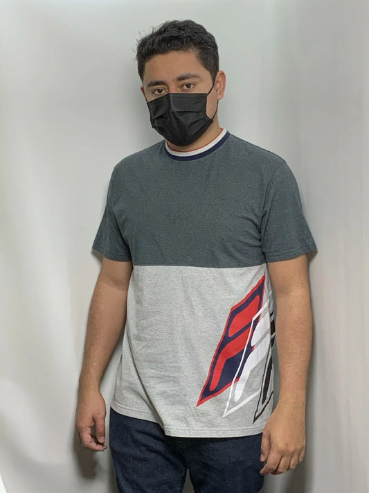 Men's Fila Grey | Charcoal Grey Short Sleeve Tee Shirt