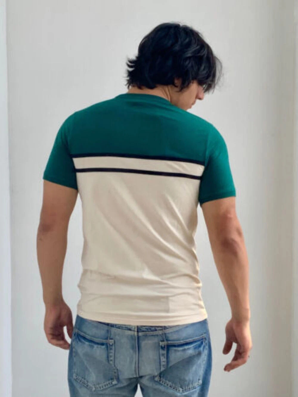 Amazing FILA T-shirt Design Long Sleeve Crew neck 100% Cotto