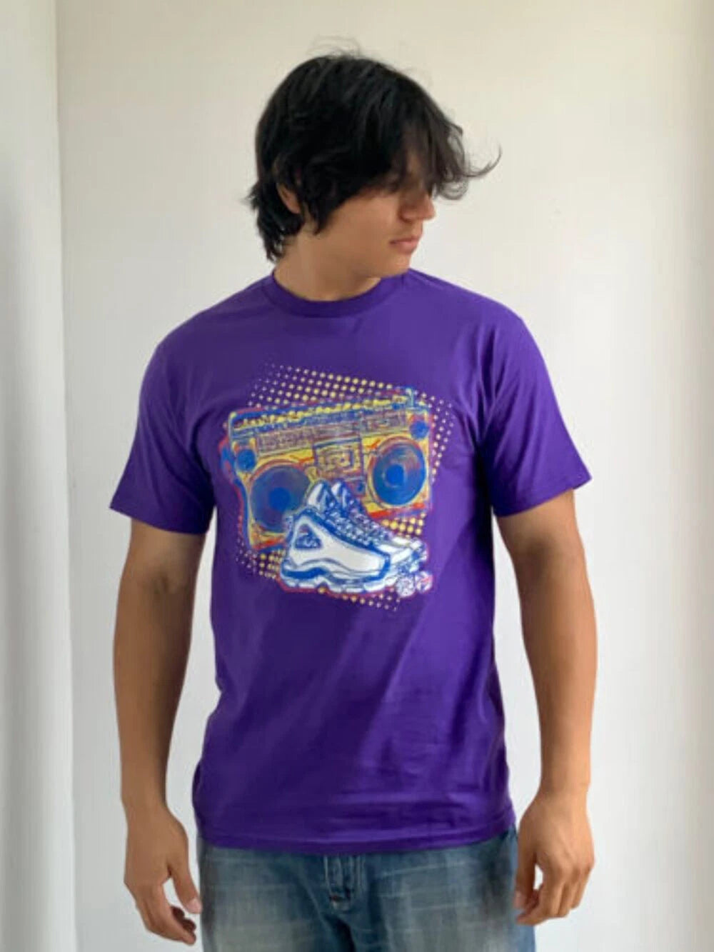 Men’s Fila Purple Short Sleeve Tee Shirt NWT