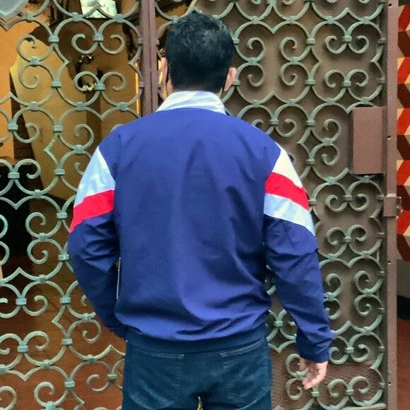 Men's Fila Navy | White | Red Slade Track Jacket