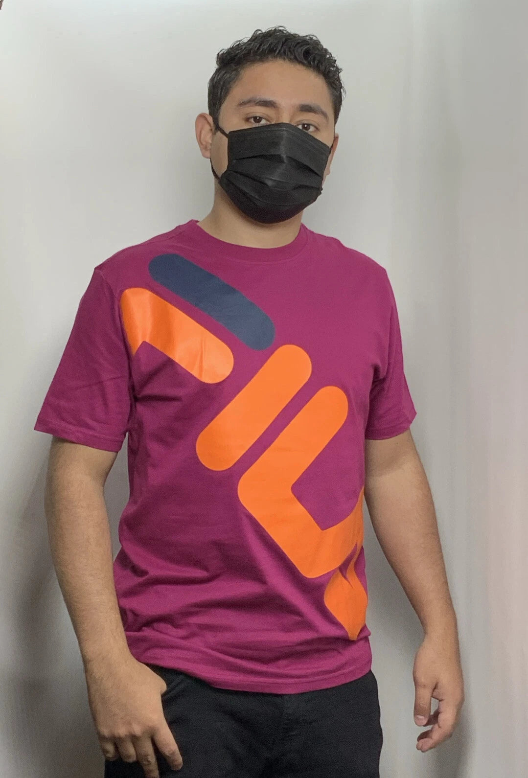 Men's Fila Magneta Signature Short Sleeve Tee Shirt.