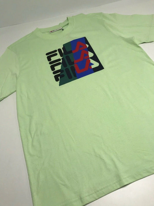 Men's Fila Lt.Green Short Sleeve Tee Shirt