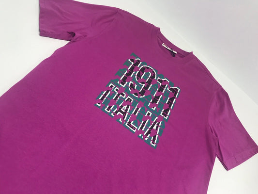 Men's Fila Fuschia Short Sleeve Tee Shirt