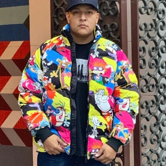 Men’s Nick Squad Multicolor Puffer Jacket