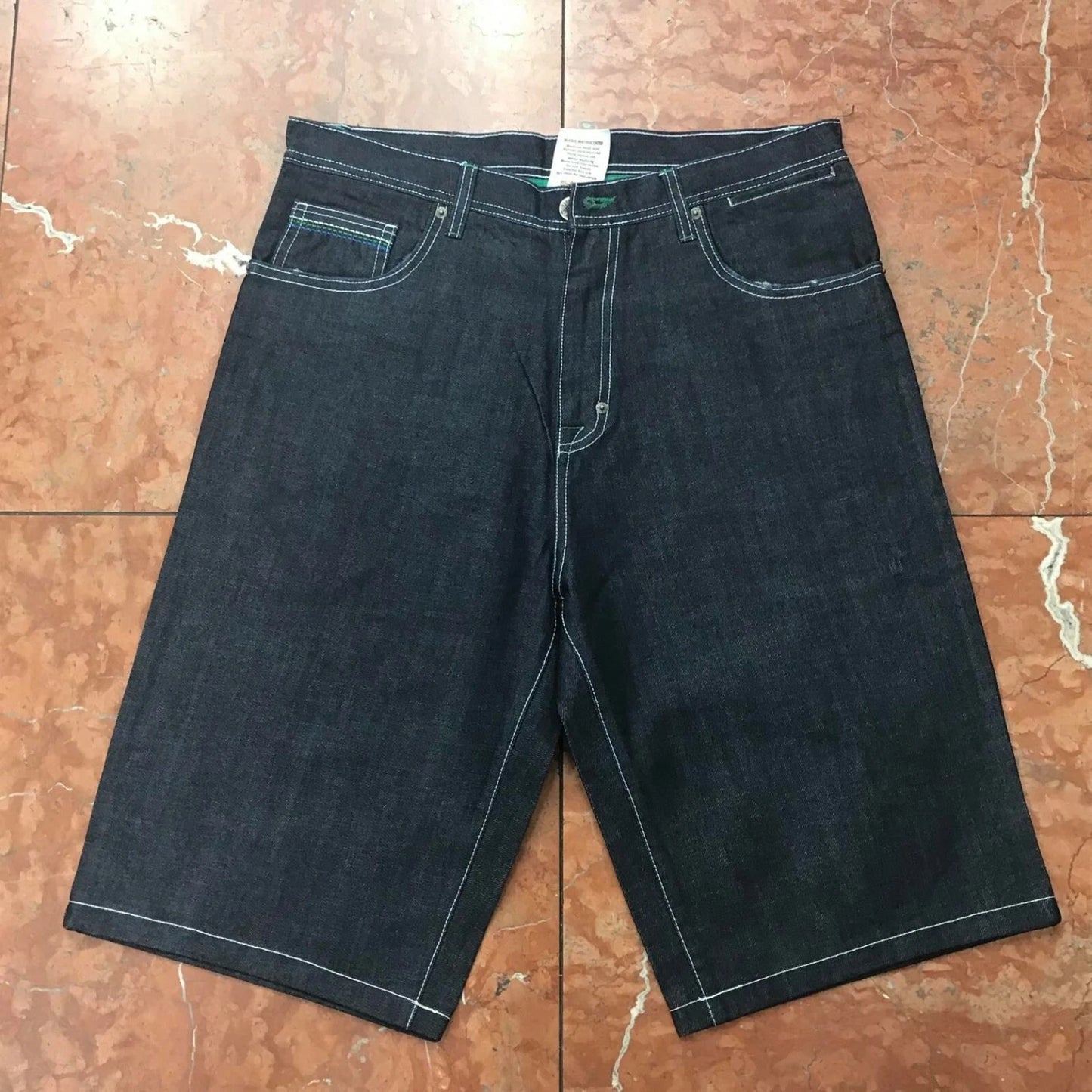 Men's G Unit Raw Blue Fashion Denim Short