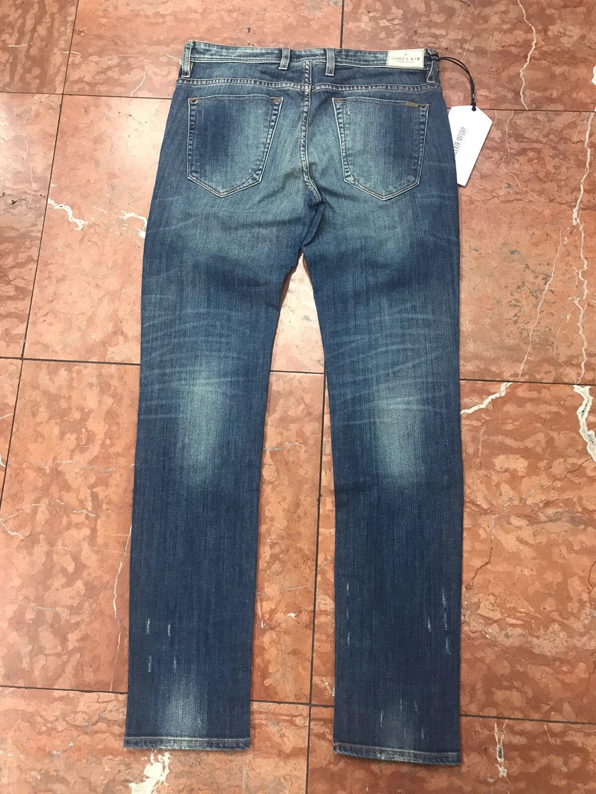 Men's Sinclair Blue Vintage Fashion Denim Pants
