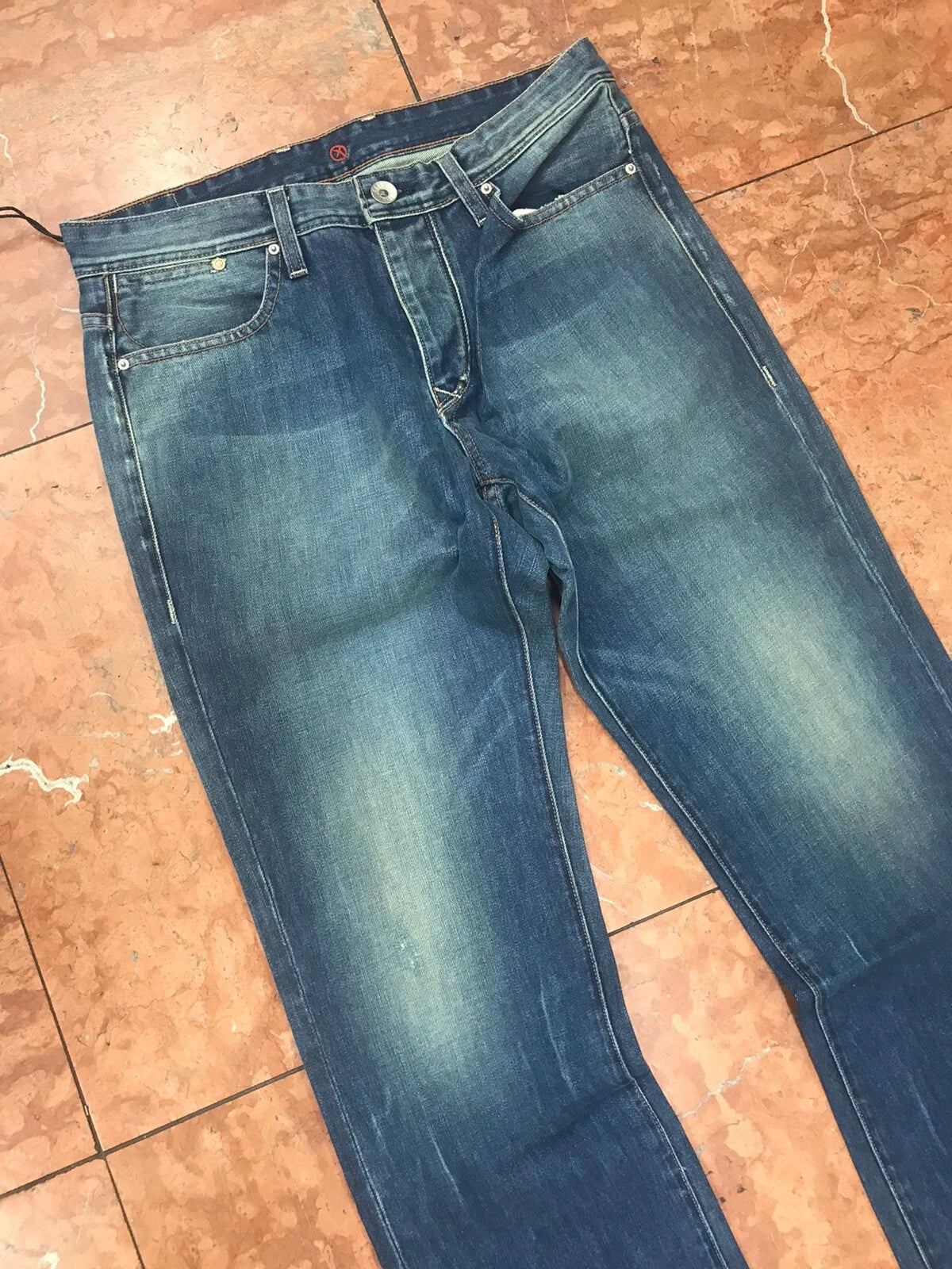 Men's Sinclair Medium Blue Fashion Denim Pants