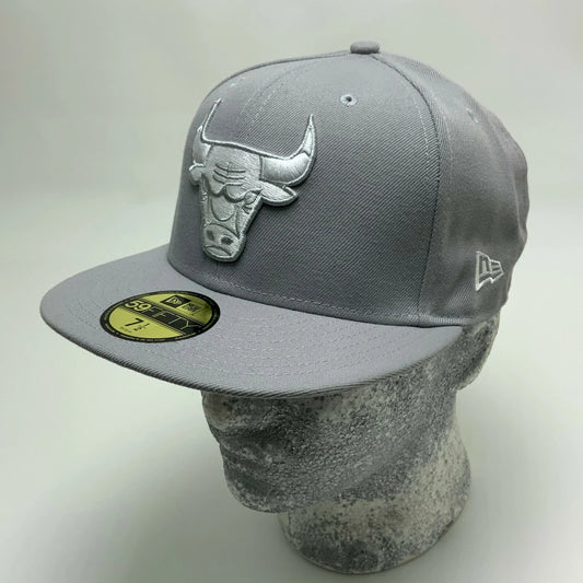 New Era Cap NBA All Chicago Grey 59FIFTY Hat