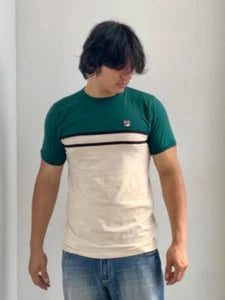 Amazing FILA T-shirt Design Long Sleeve Crew neck 100% Cotto