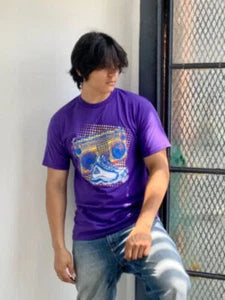 Men’s Fila Purple Short Sleeve Tee Shirt NWT