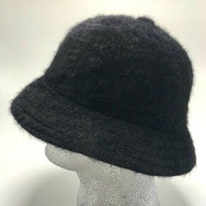 Men's Kangol Black Furgora Casual Bucket Hats NWT