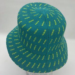 Men's Kangol Rain Drop Teal | Lime Green Casual Bucket Hats NWT