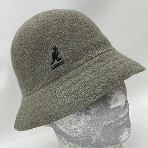 Men's Kangol Moss | Black Bermuda Casual Bucket Hat NWT