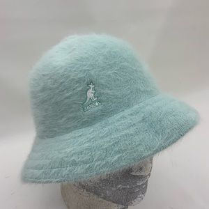 Men's Kangol Lt Turquoise Furgora Casual Bucket Hat NWT