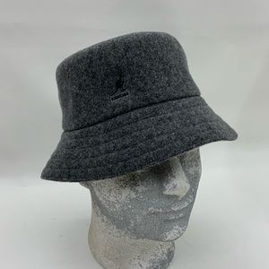 Men's Kangol Grey Wool Lahinch Hat NWT