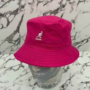 Men's Kangol Hot Pink Mashed Bucket Hat NWT