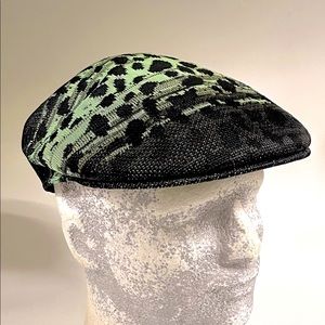 Men's Kangol Lt Green | Black Anicamo 504 Hat NWT